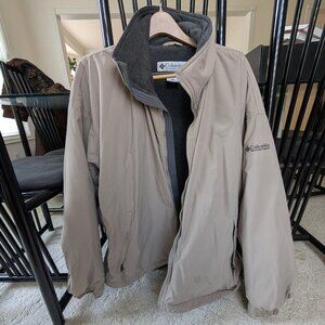 Men’s Columbia Tan Jacket Size XXL